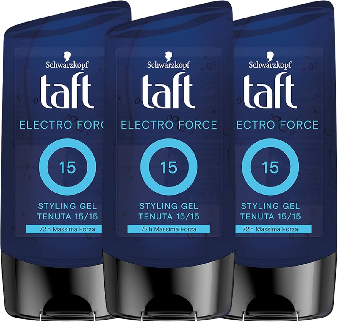 TAFT ELECTRO FORCE STRUCTURING HAIR GEL 130ML